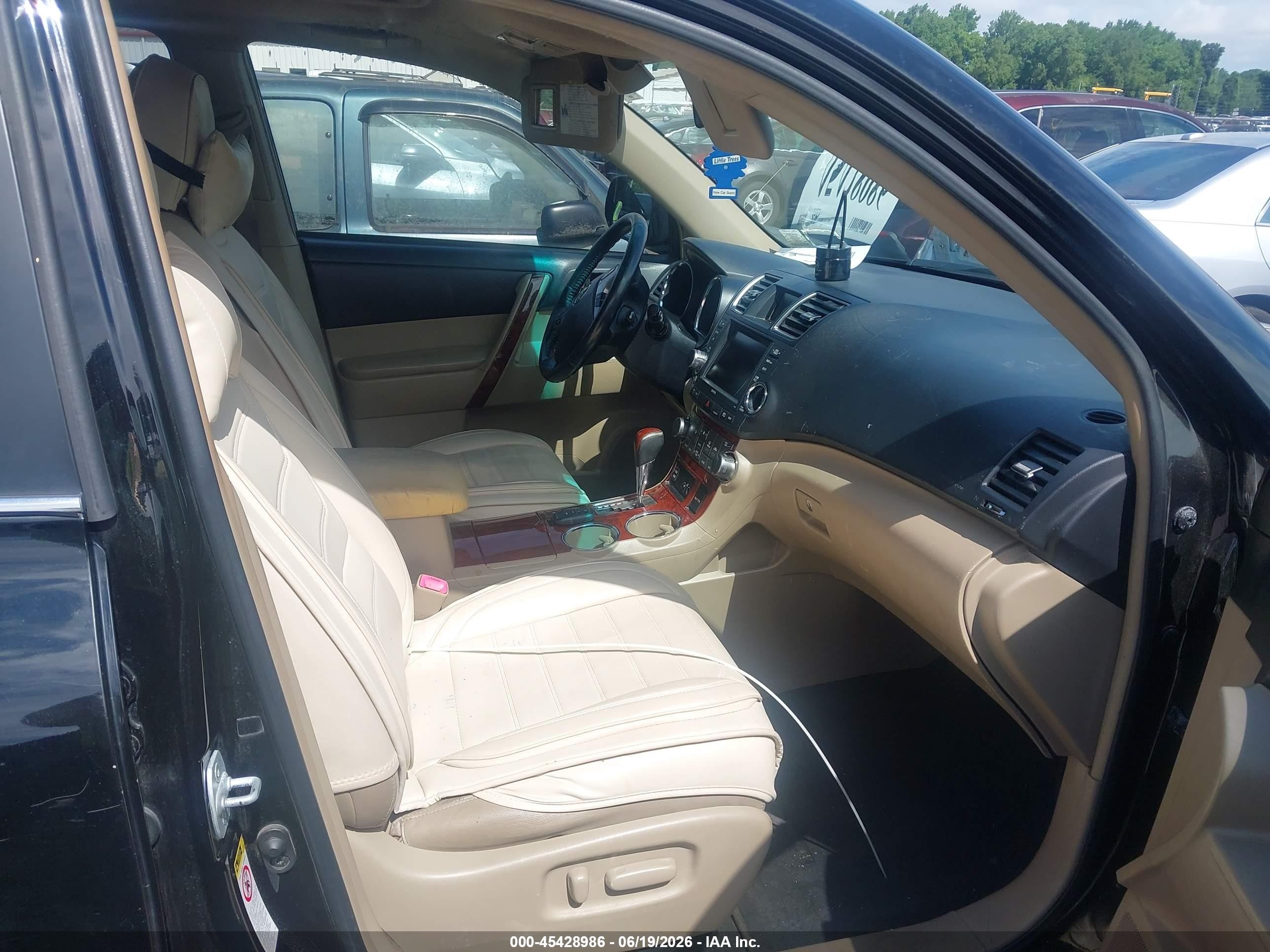 2012 Toyota Highlander Hybrid Limited V6 Black vin: JTEDC3EH5C2009273