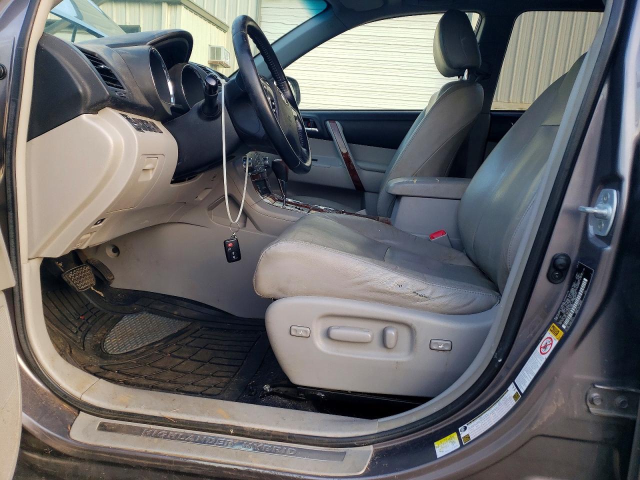 2013 Toyota Highlander Hybrid Limited Серебряный vin: JTEDC3EH5D2015852