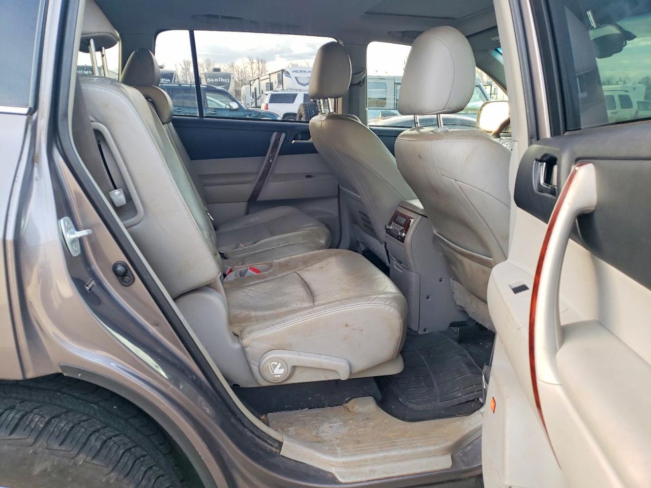 2013 Toyota Highlander Hybrid Limited Серебряный vin: JTEDC3EH5D2015852