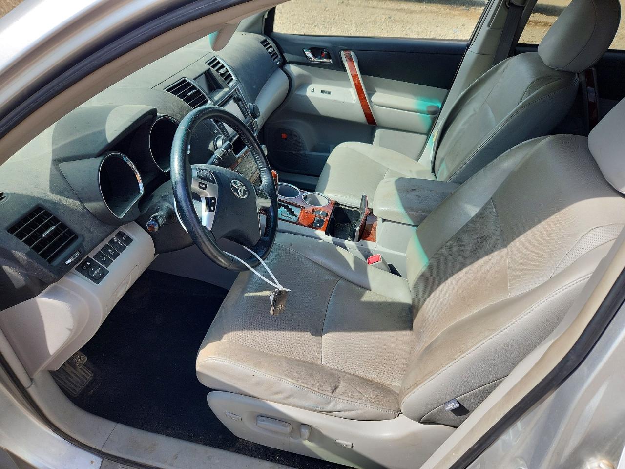 2013 Toyota Highlander Hybrid Limited Silver vin: JTEDC3EH6D2011826