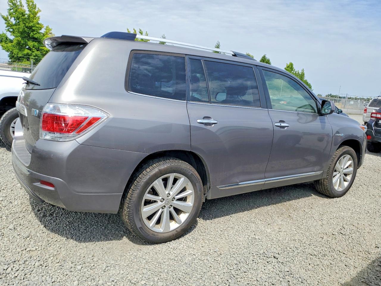 2013 Toyota Highlander Hybrid Limited Угольный vin: JTEDC3EH6D2013107
