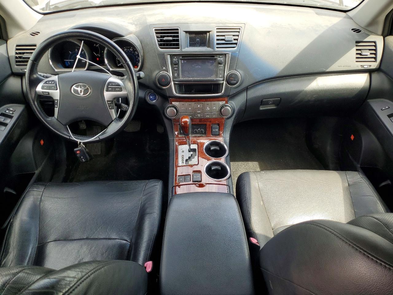 2013 Toyota Highlander Hybrid Limited Угольный vin: JTEDC3EH6D2013107