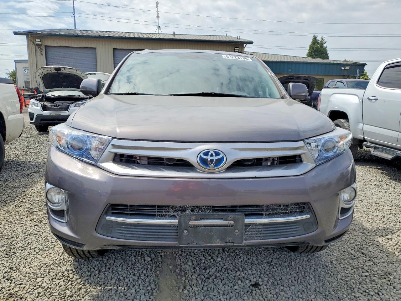 2013 Toyota Highlander Hybrid Limited Угольный vin: JTEDC3EH6D2013107
