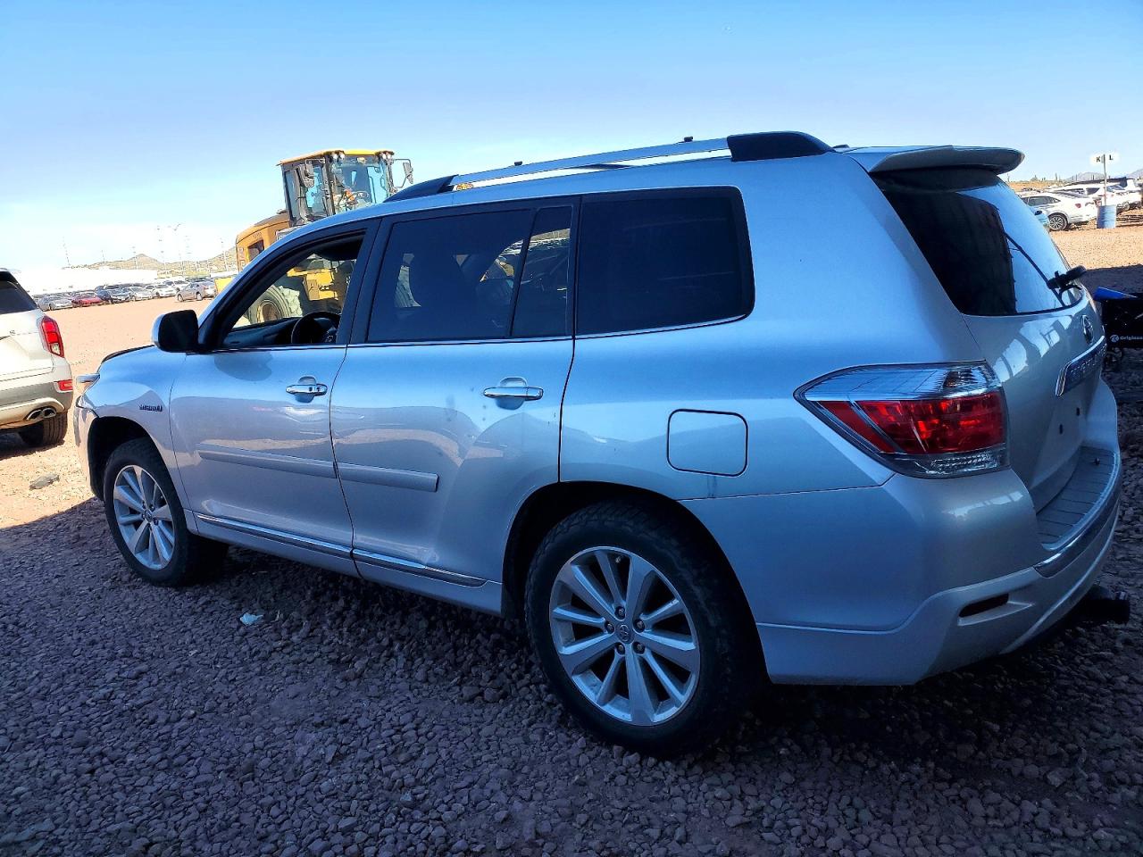 2012 Toyota Highlander Hybrid Limited Серебряный vin: JTEDC3EH7C2010120