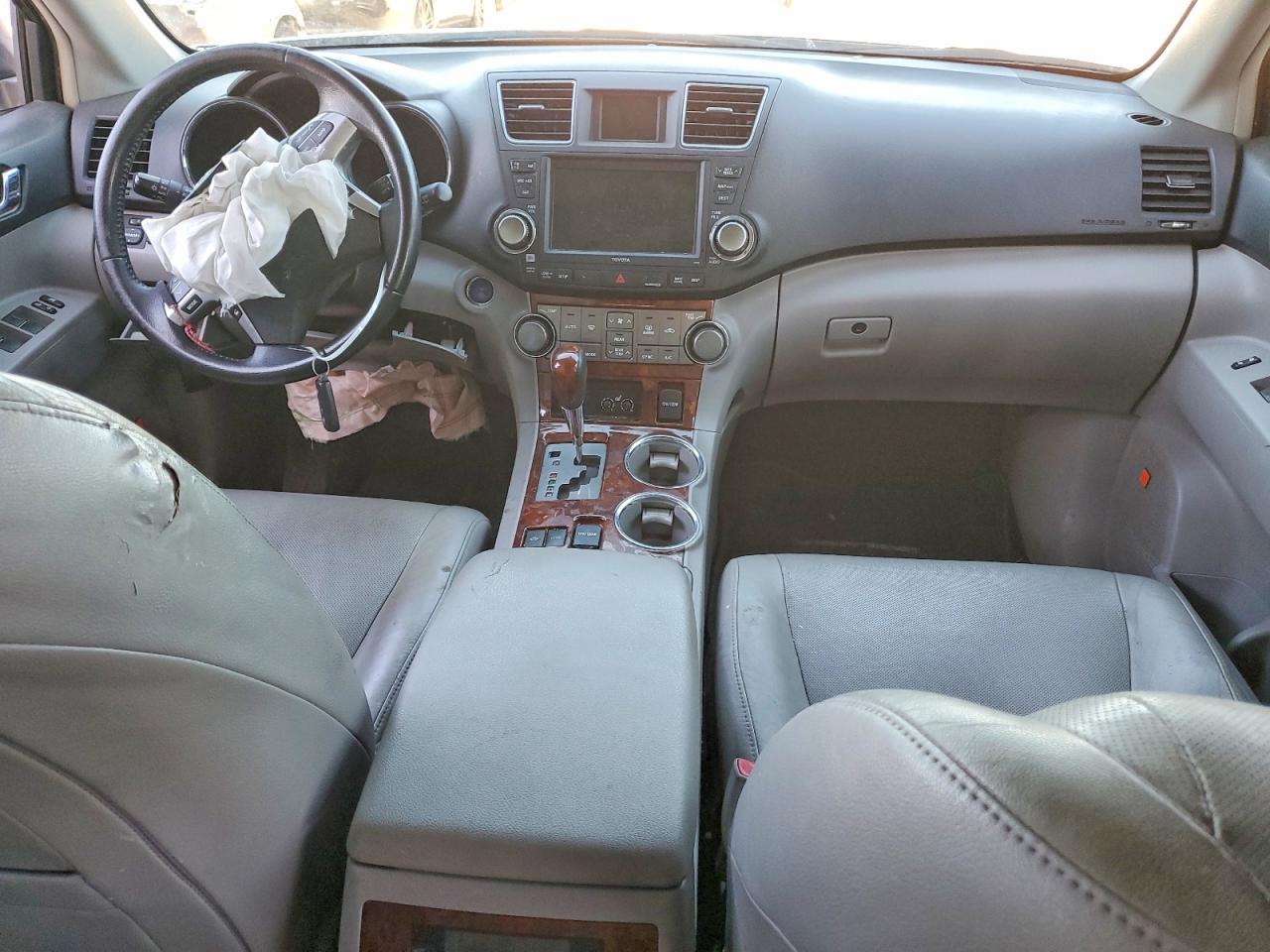2012 Toyota Highlander Hybrid Limited Серебряный vin: JTEDC3EH7C2010120