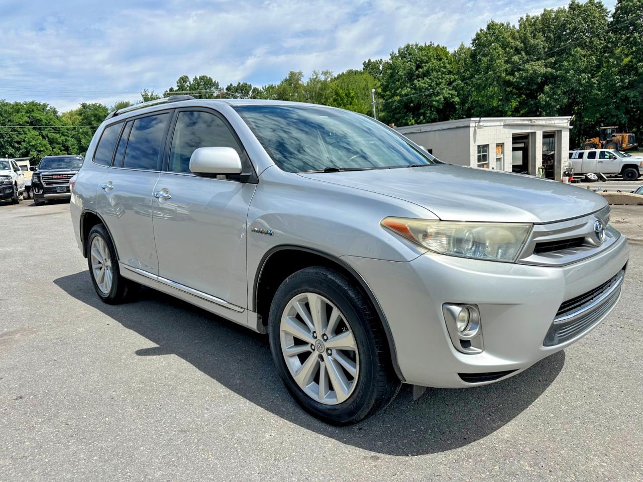 2012 Toyota Highlander Hybrid Limited Silver vin: JTEDC3EH8C2007226