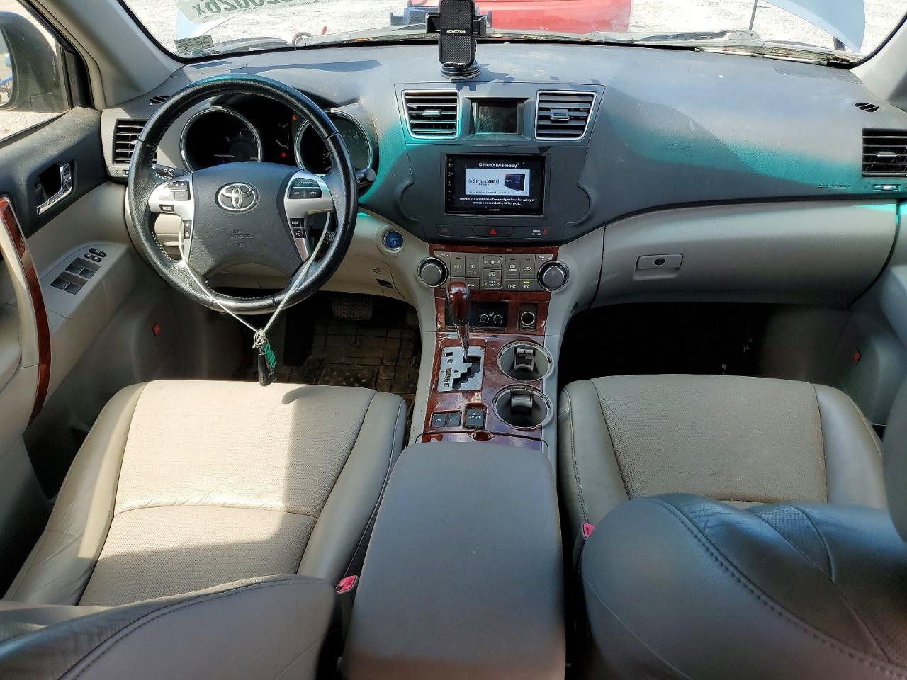 2012 Toyota Highlander Hybrid Limited Blue vin: JTEDC3EHXC2010323