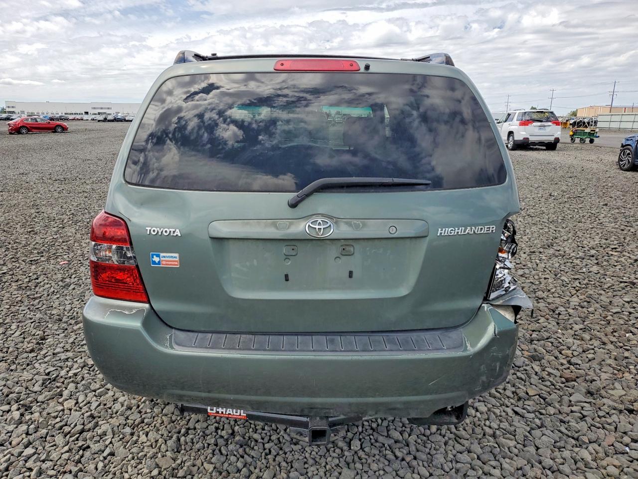 2004 Toyota Highlander Base Green vin: JTEDD21A940096494