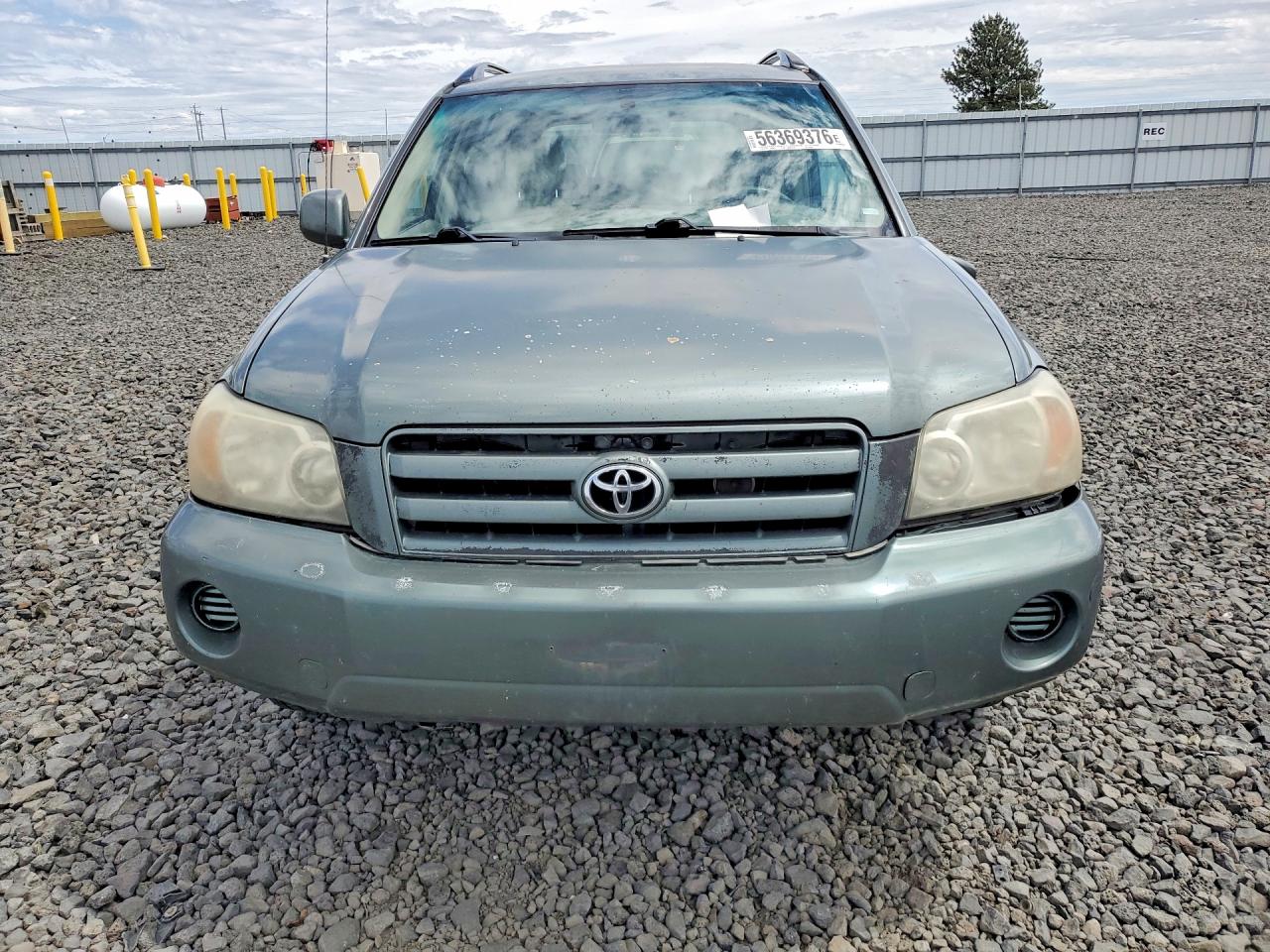 2004 Toyota Highlander Base Green vin: JTEDD21A940096494