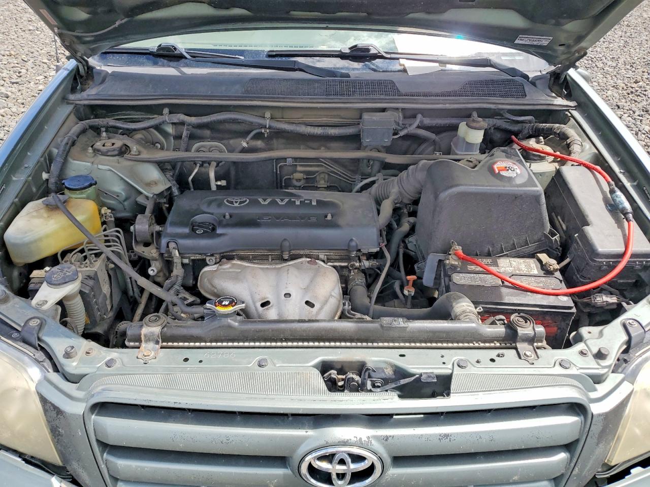 2004 Toyota Highlander Base Green vin: JTEDD21A940096494