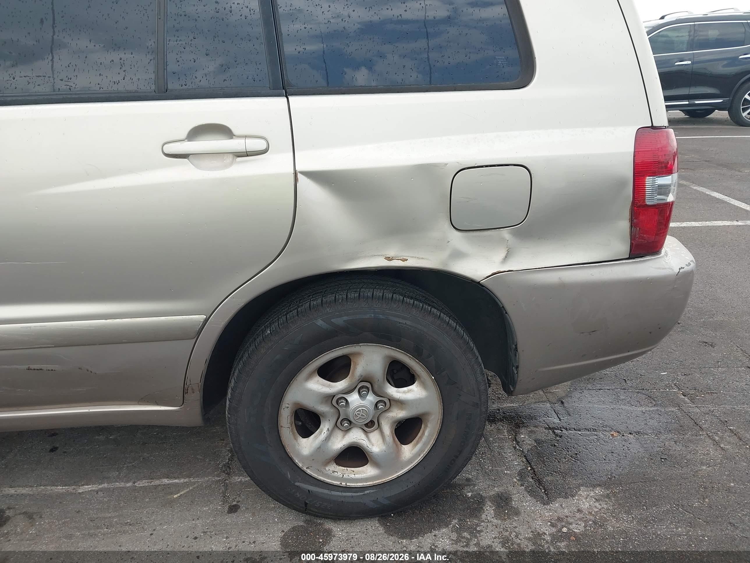 2007 Toyota Highlander   Brown vin: JTEDD21A970161994