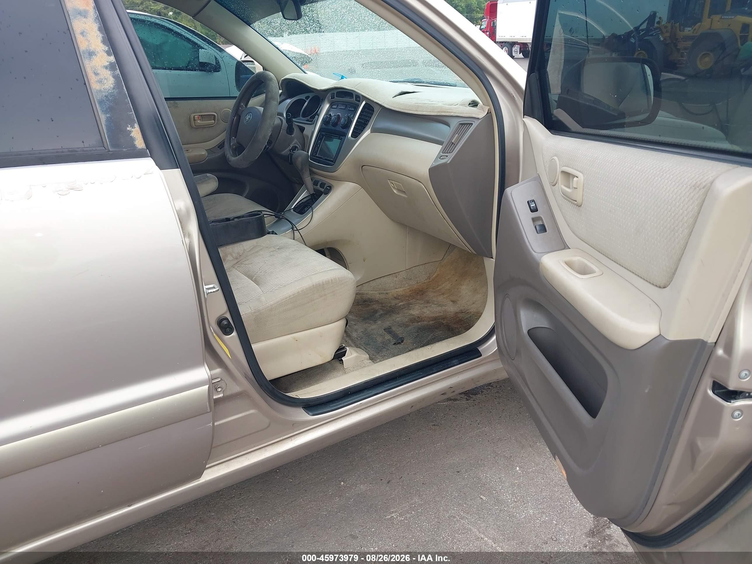 2007 Toyota Highlander   Brown vin: JTEDD21A970161994