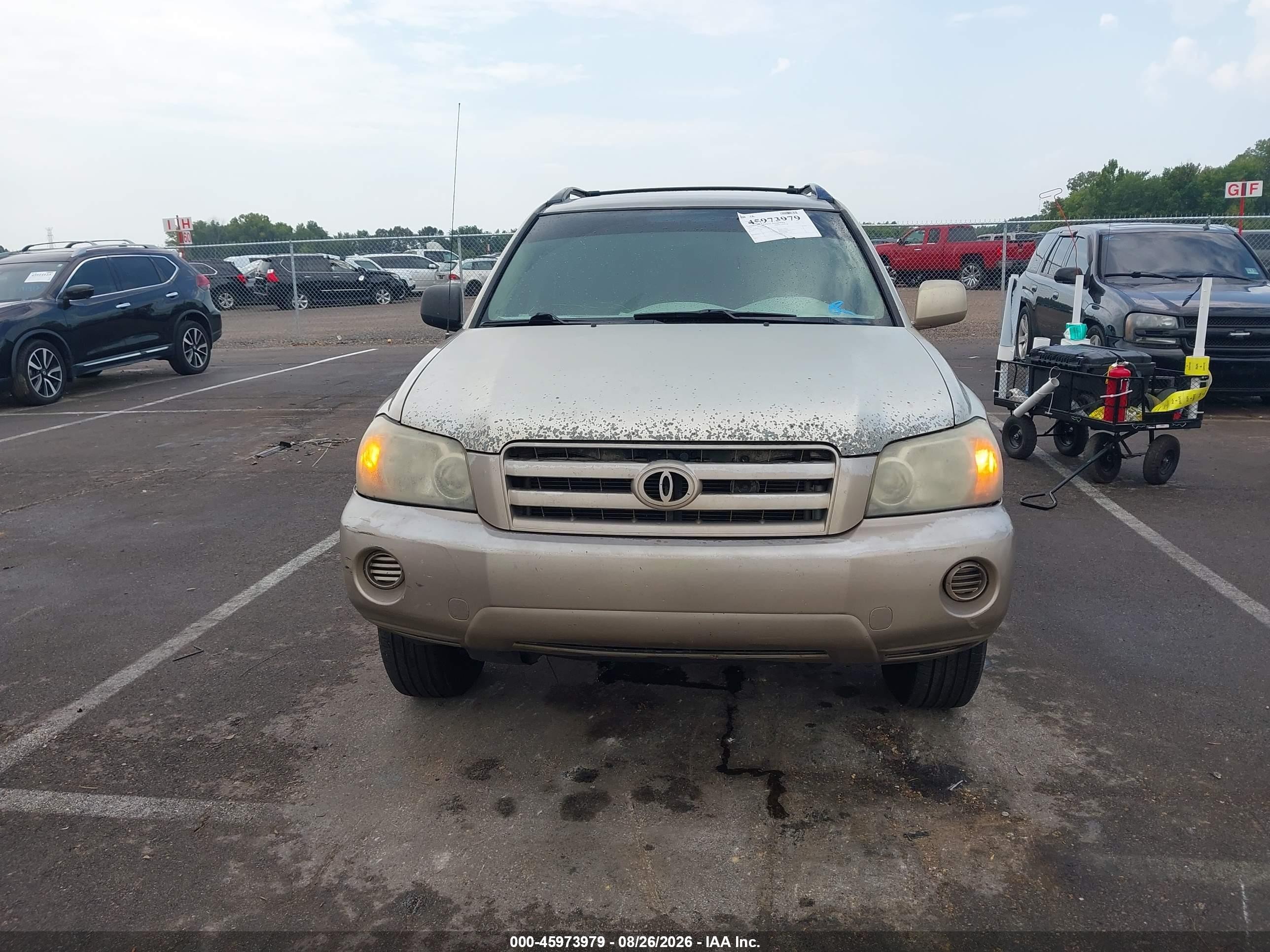 2007 Toyota Highlander   Brown vin: JTEDD21A970161994