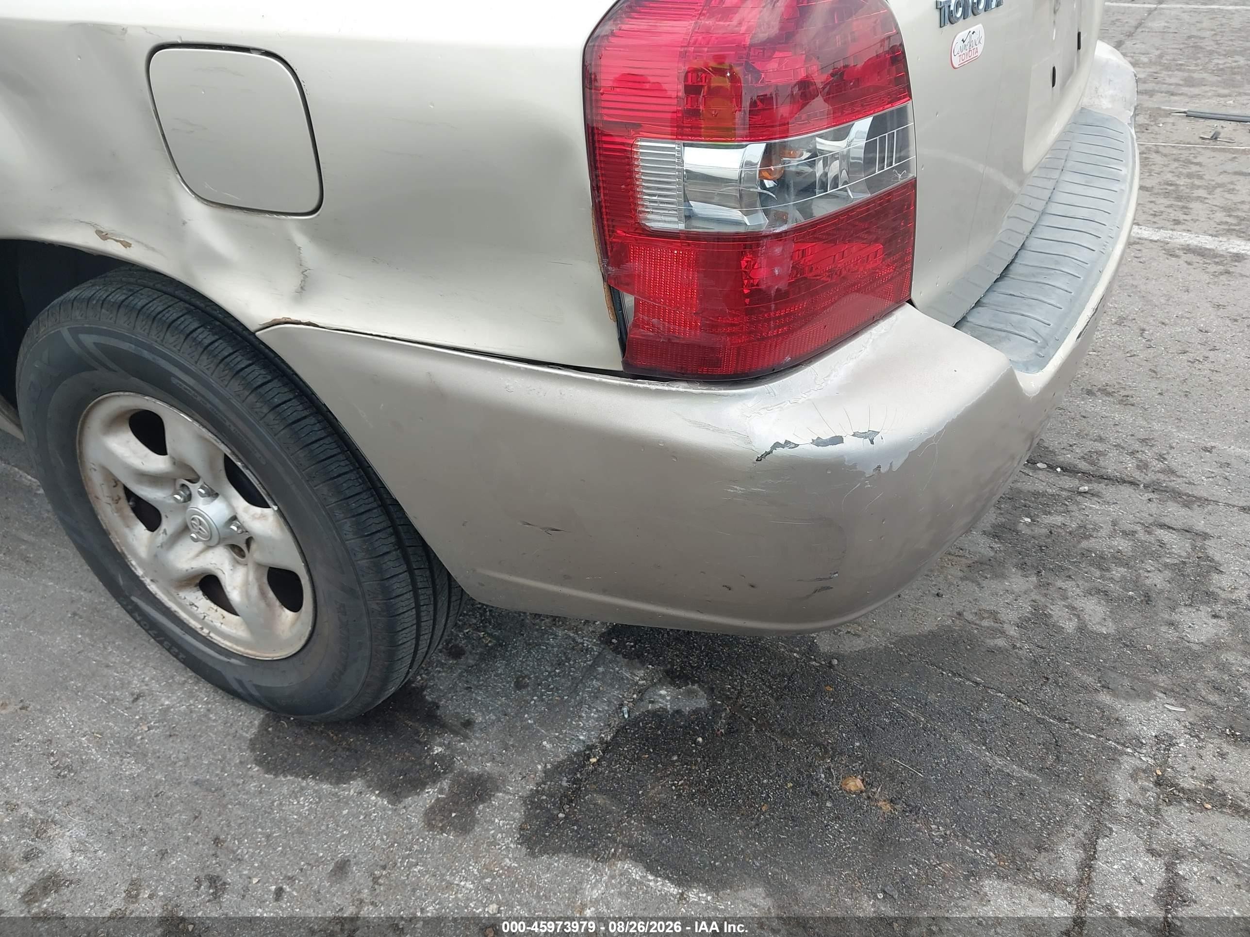 2007 Toyota Highlander   Brown vin: JTEDD21A970161994