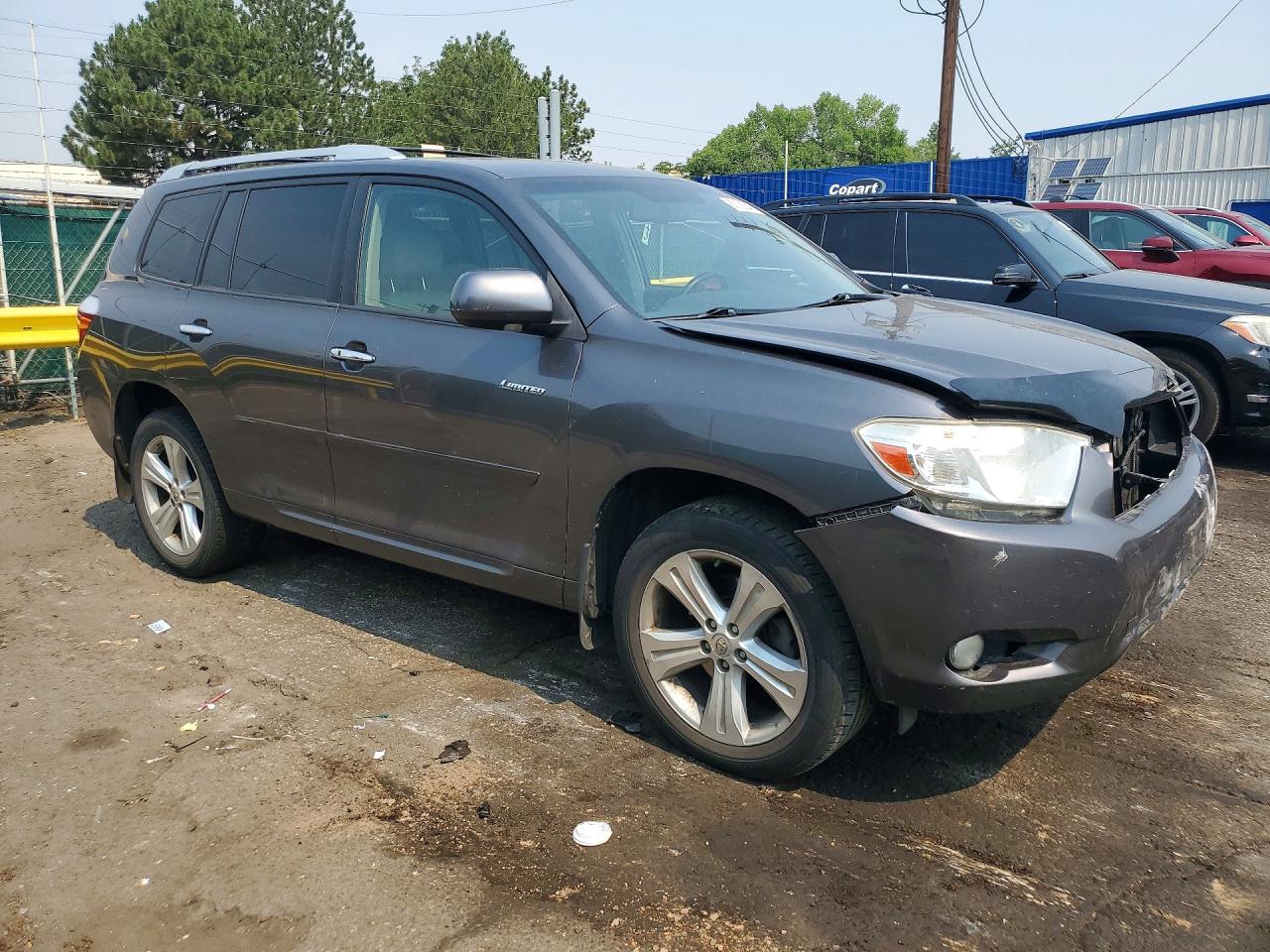 2010 Toyota Highlander Limited Gray vin: JTEDK3EH0A2164619