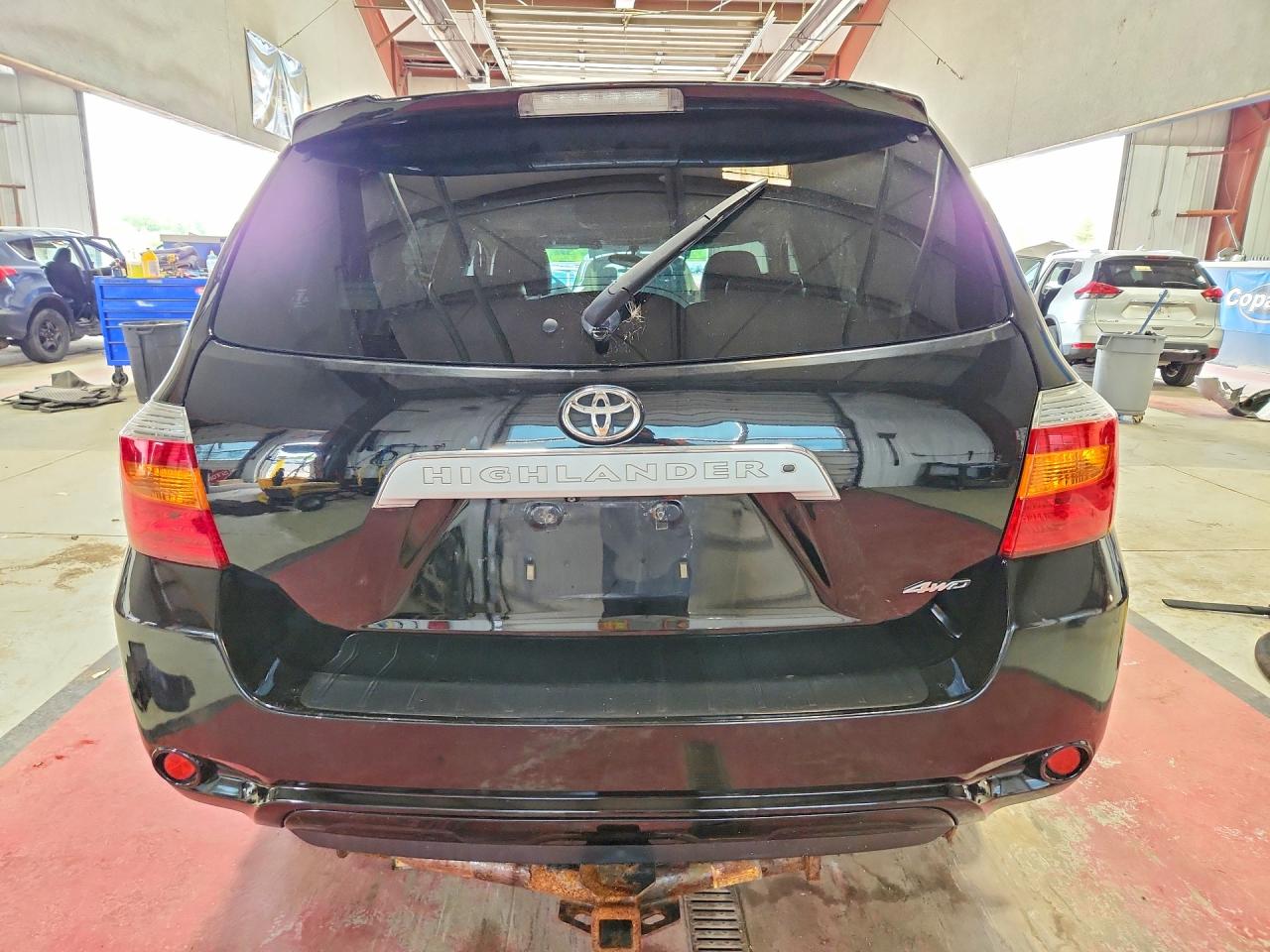 2010 Toyota Highlander Limited Black vin: JTEDK3EH1A2164662
