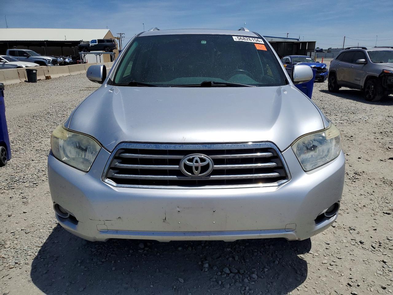 2010 Toyota Highlander Limited Silver vin: JTEDK3EH6A2165354