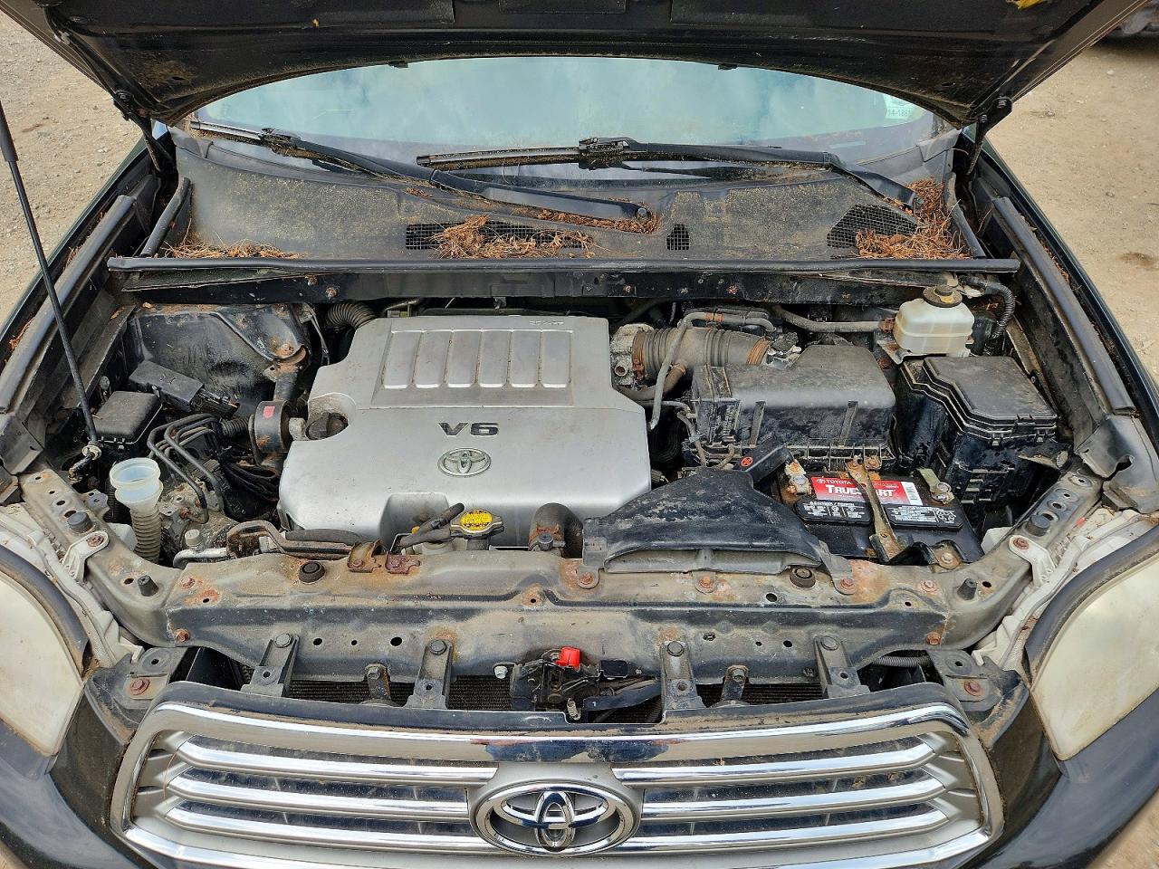2010 Toyota Highlander Limited Black vin: JTEDK3EH6A2167573