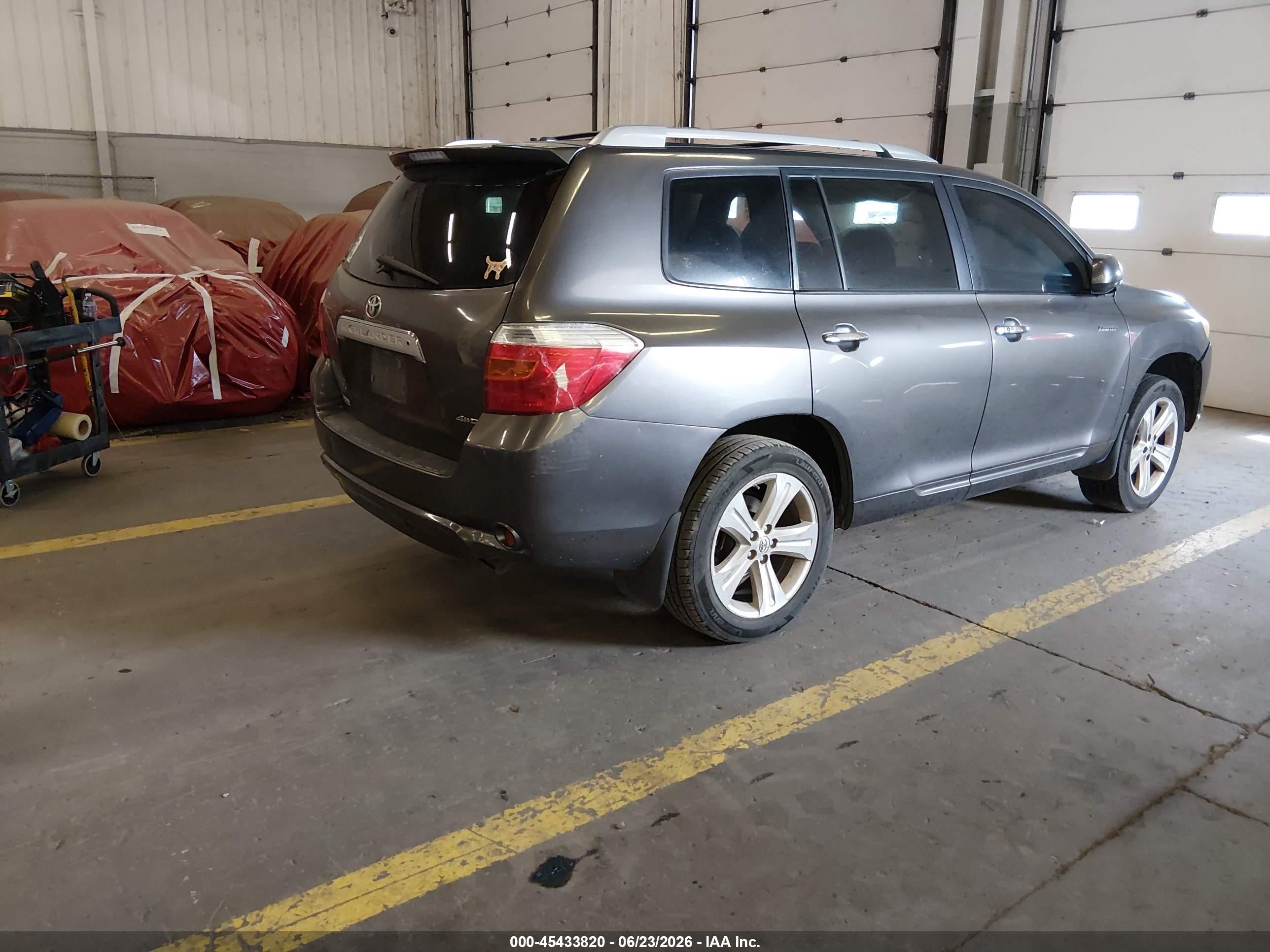 2010 Toyota Highlander Limited V6 Gray vin: JTEDK3EH8A2163685
