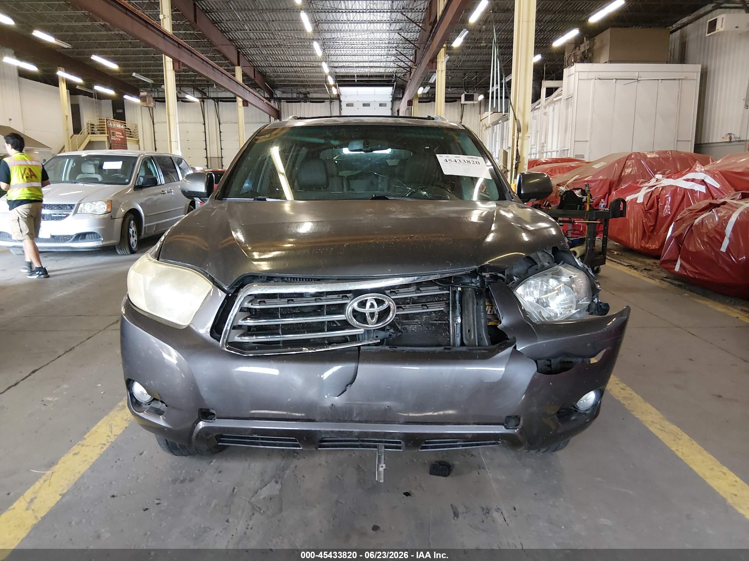 2010 Toyota Highlander Limited V6 Gray vin: JTEDK3EH8A2163685