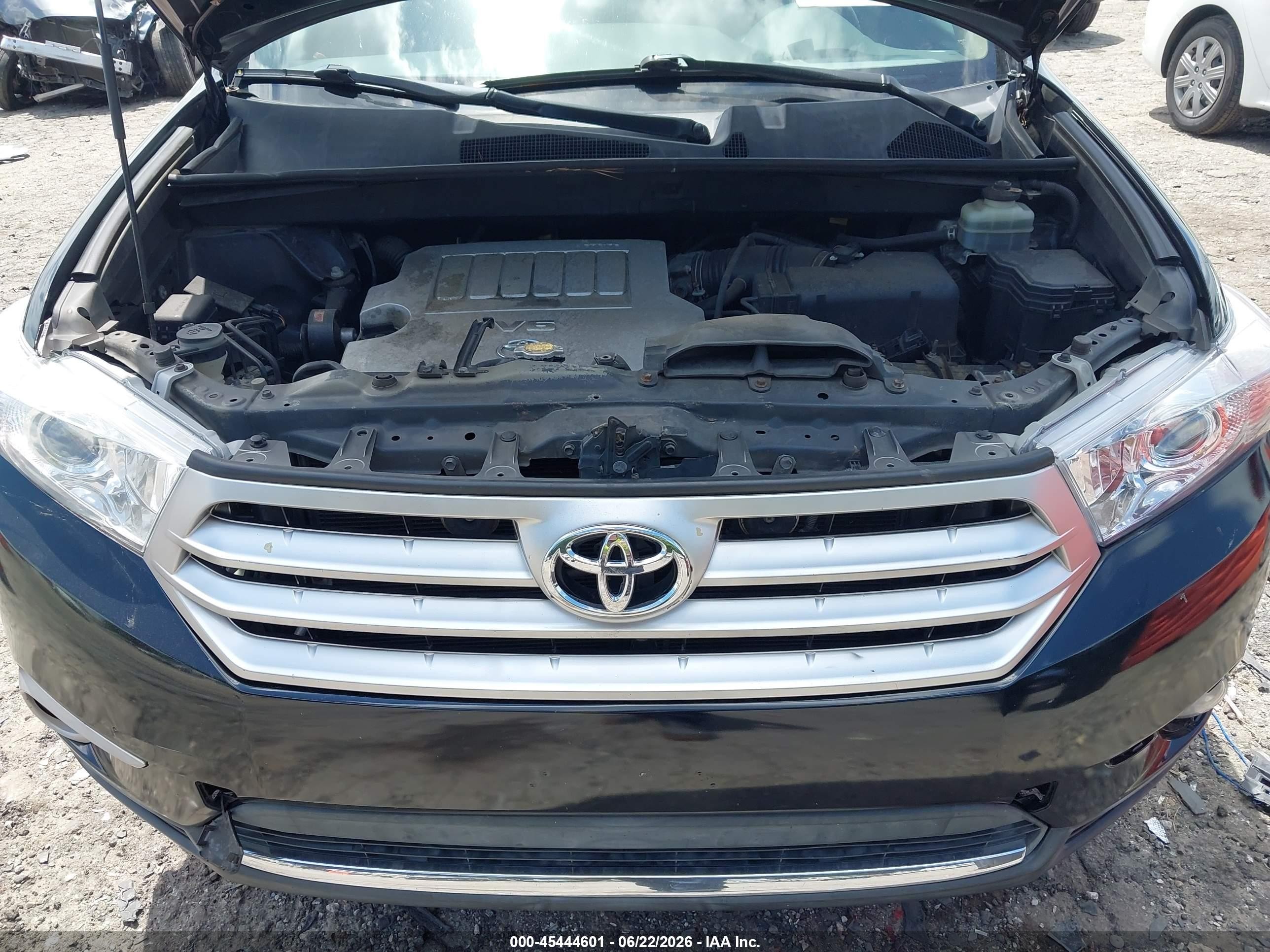 2010 Toyota Highlander Limited V6 Черный vin: JTEDK3EHXA2162621