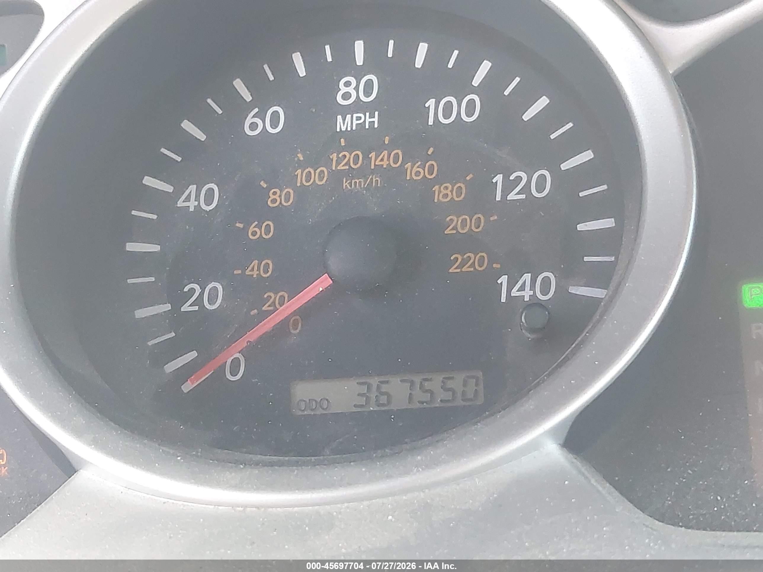 2004 Toyota Highlander V6 Silver vin: JTEDP21A040004437