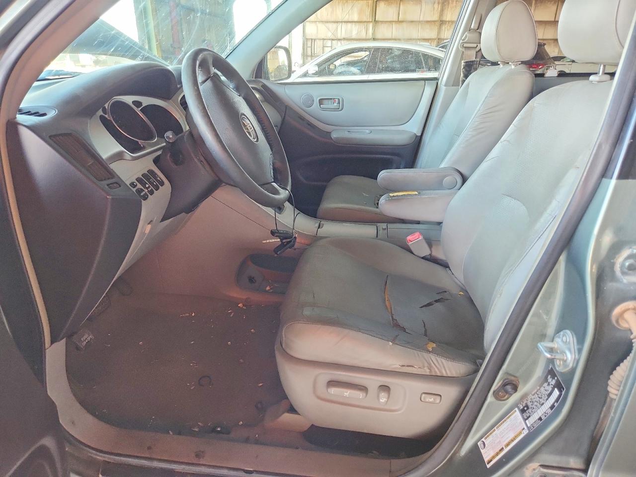 2004 Toyota Highlander Base Green vin: JTEDP21A040012411