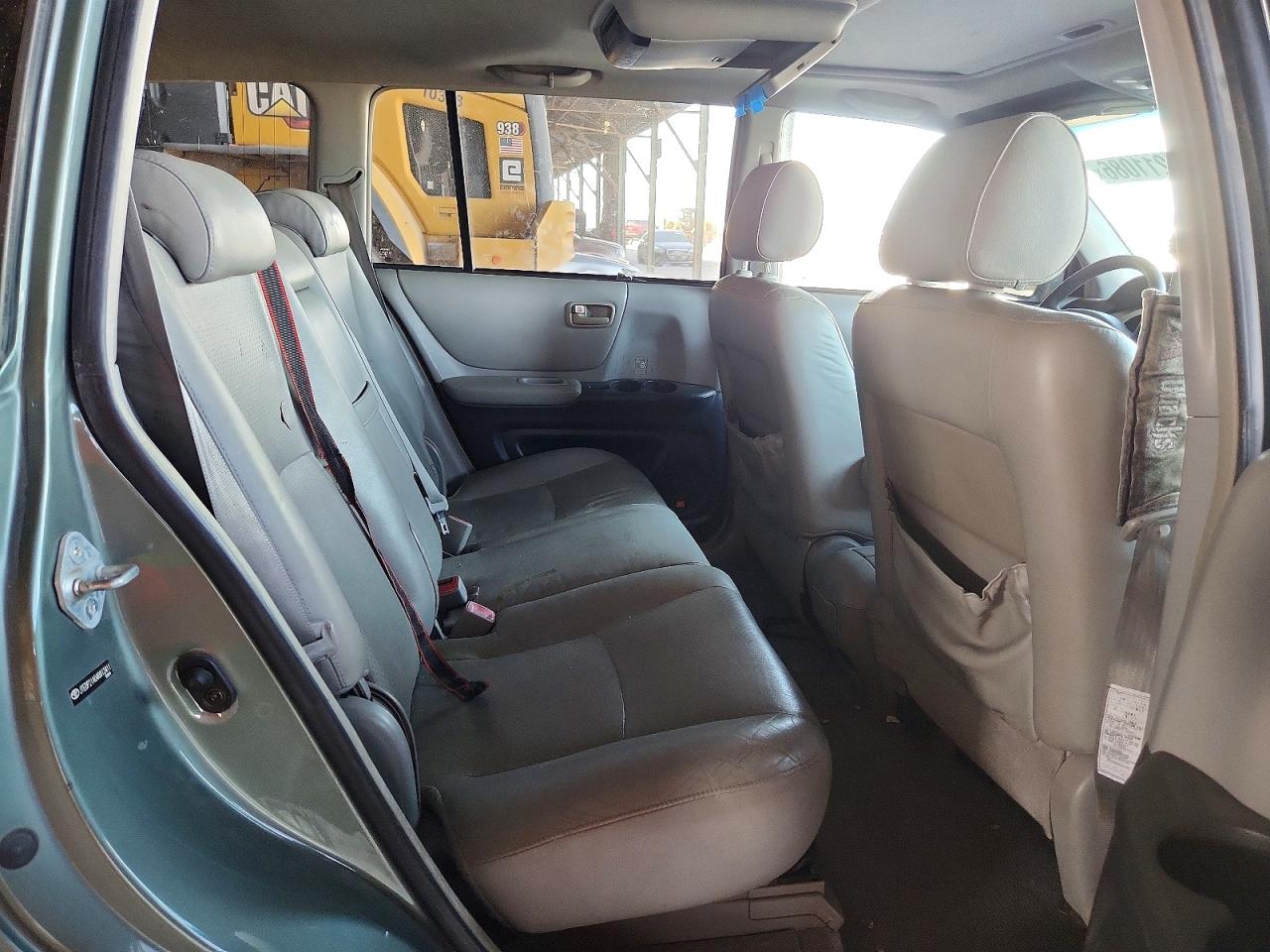 2004 Toyota Highlander Base Green vin: JTEDP21A040012411
