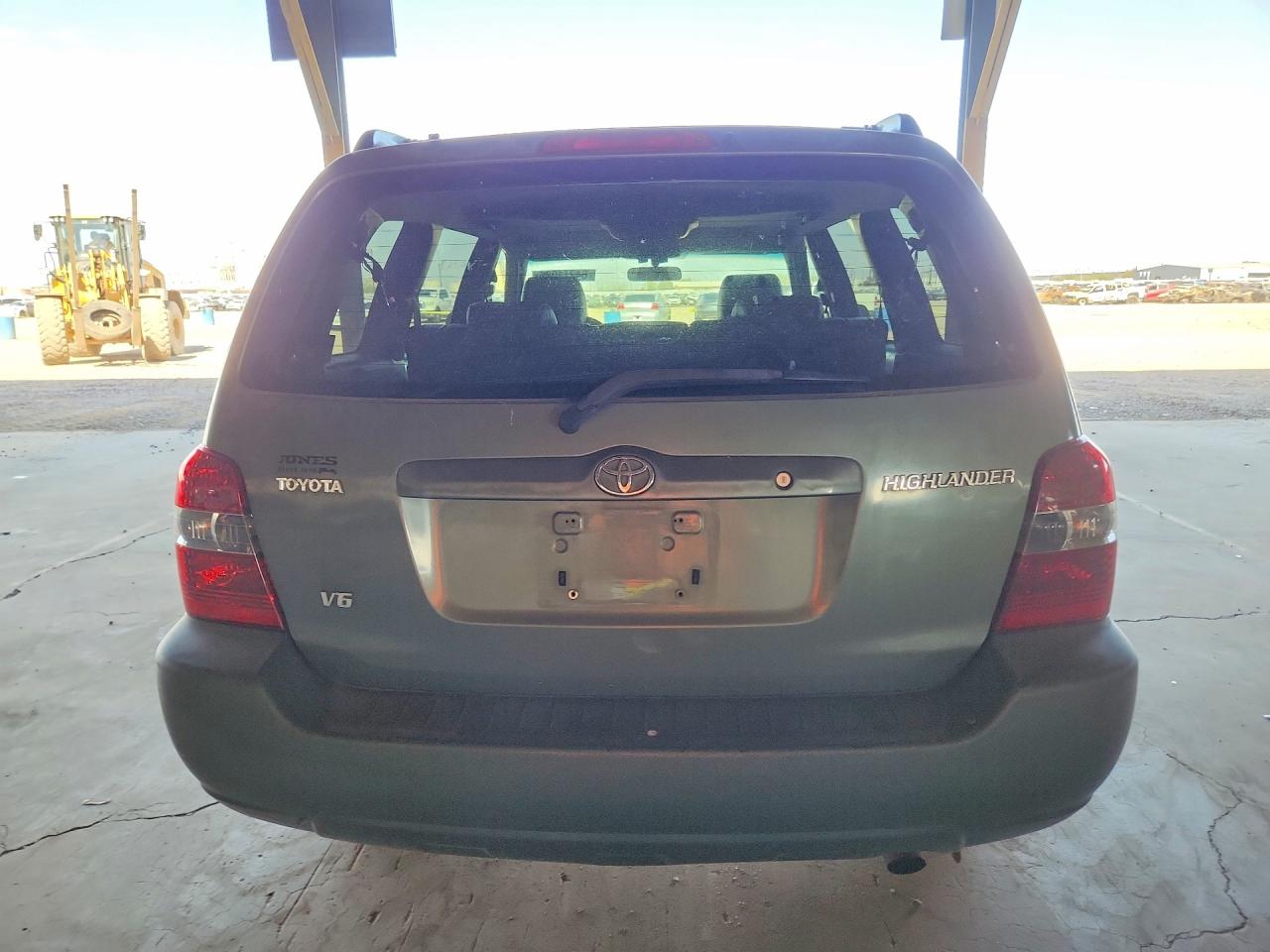 2004 Toyota Highlander Base Green vin: JTEDP21A040012411