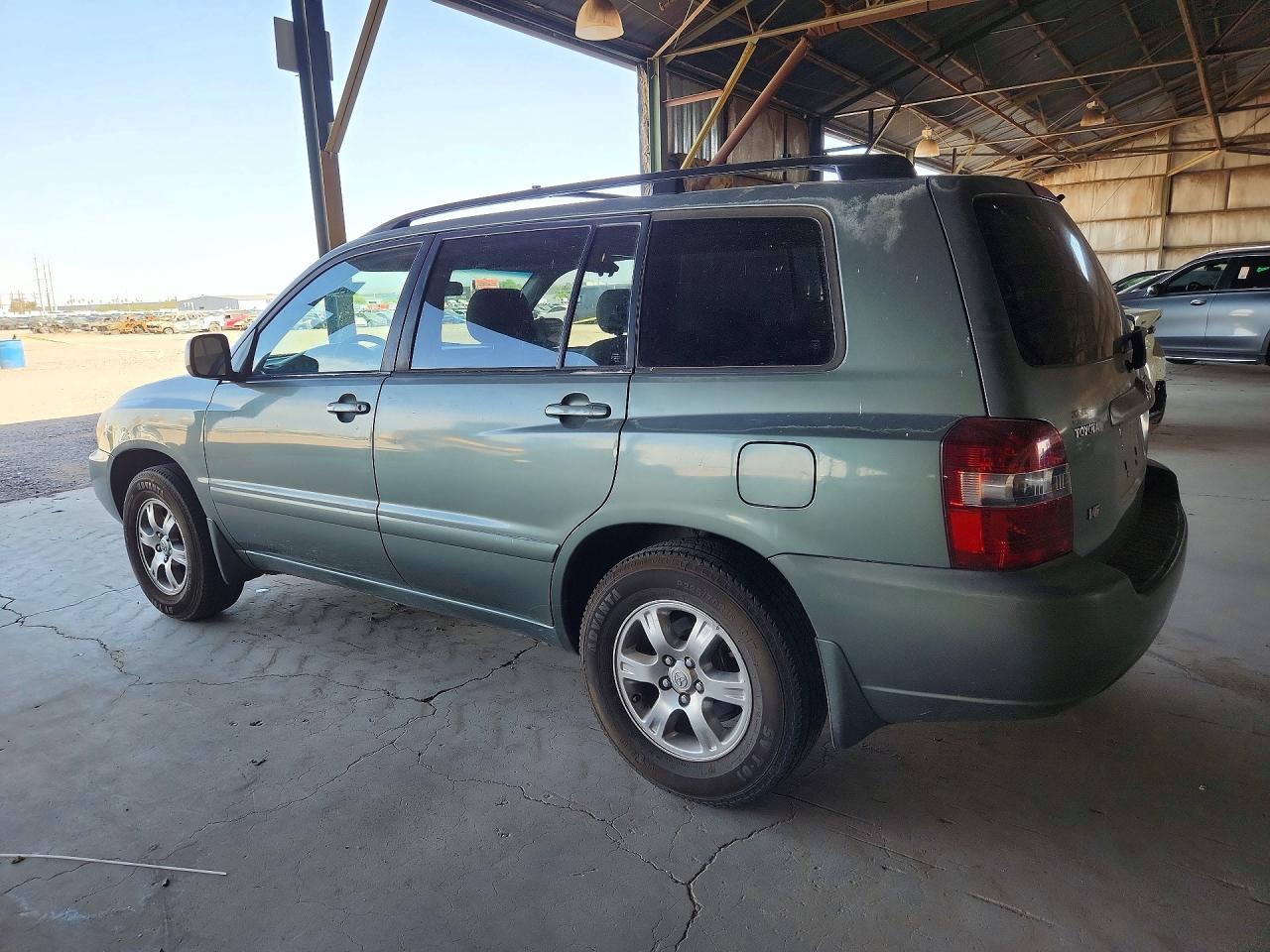 2004 Toyota Highlander Base Green vin: JTEDP21A040012411