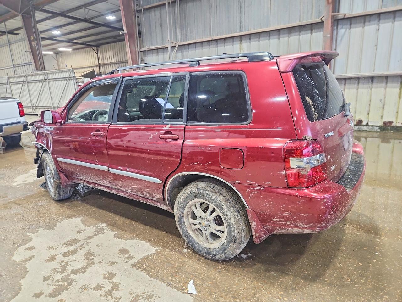 2005 Toyota Highlander Limited Темно-бордовый vin: JTEDP21A050059200