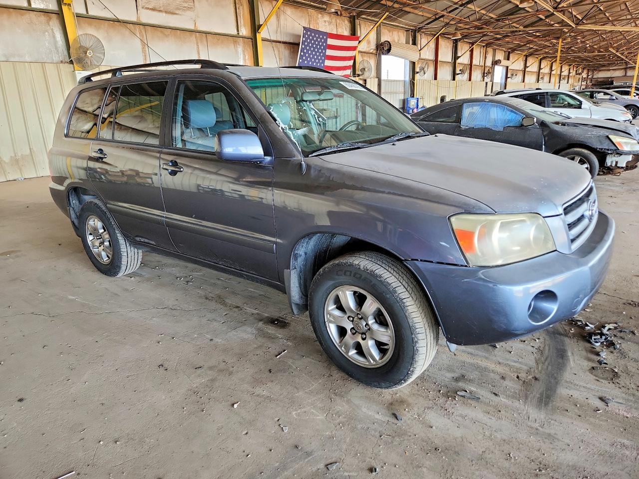 2005 Toyota Highlander Limited Gray vin: JTEDP21A050061464
