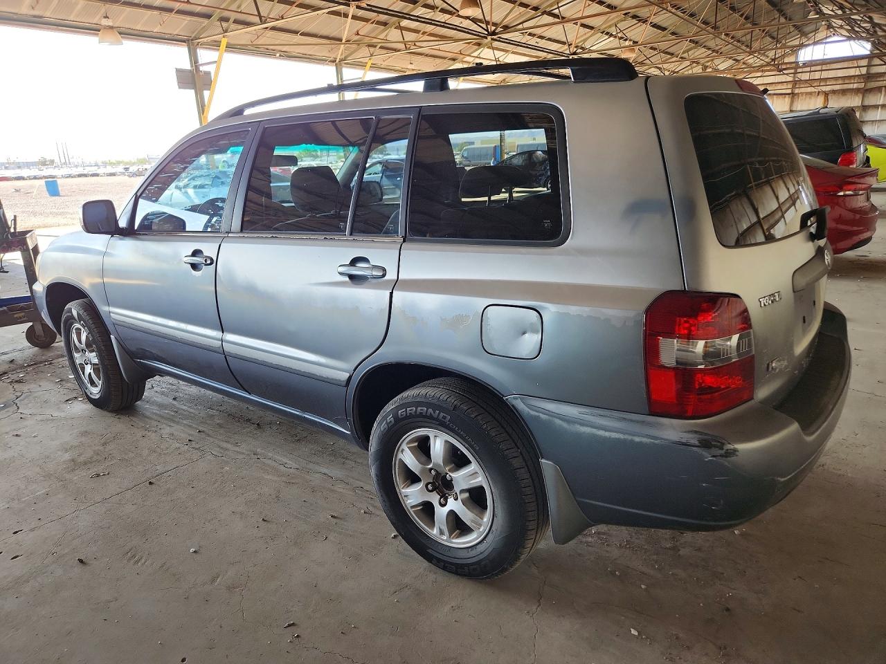 2005 Toyota Highlander Limited Gray vin: JTEDP21A050061464