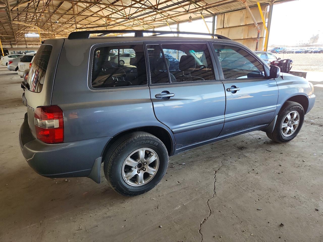 2005 Toyota Highlander Limited Gray vin: JTEDP21A050061464