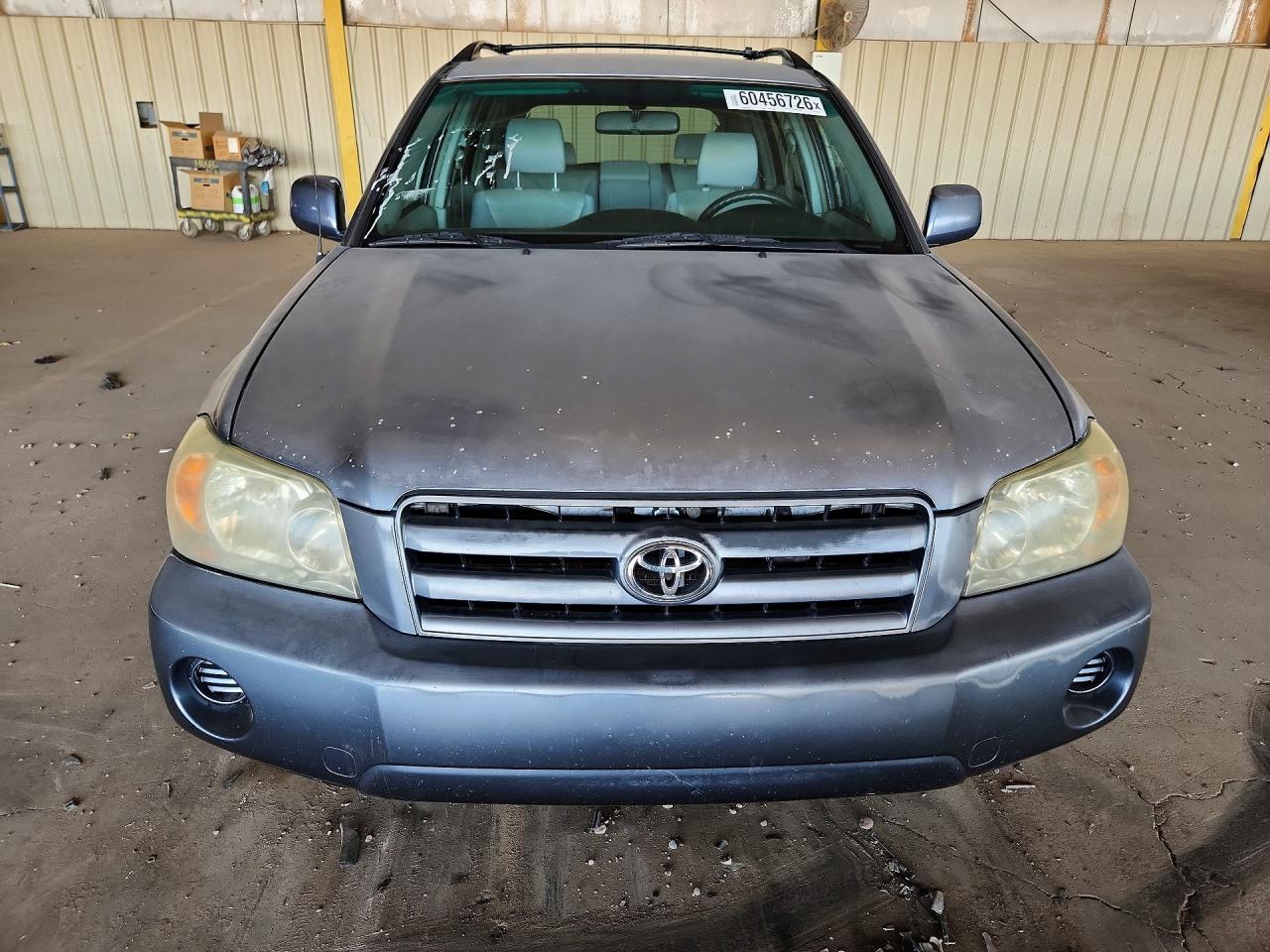2005 Toyota Highlander Limited Gray vin: JTEDP21A050061464
