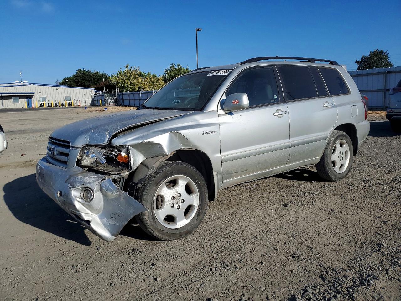 2005 Toyota Highlander Limited Silver vin: JTEDP21A050068009