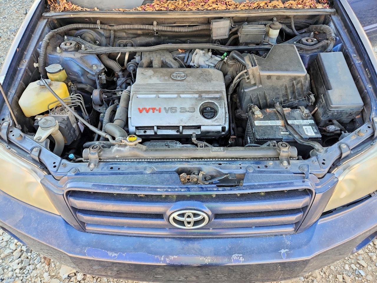 2006 Toyota Highlander Limited Blue vin: JTEDP21A060092151