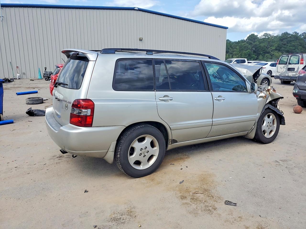 2006 Toyota Highlander Limited Beige vin: JTEDP21A060096782