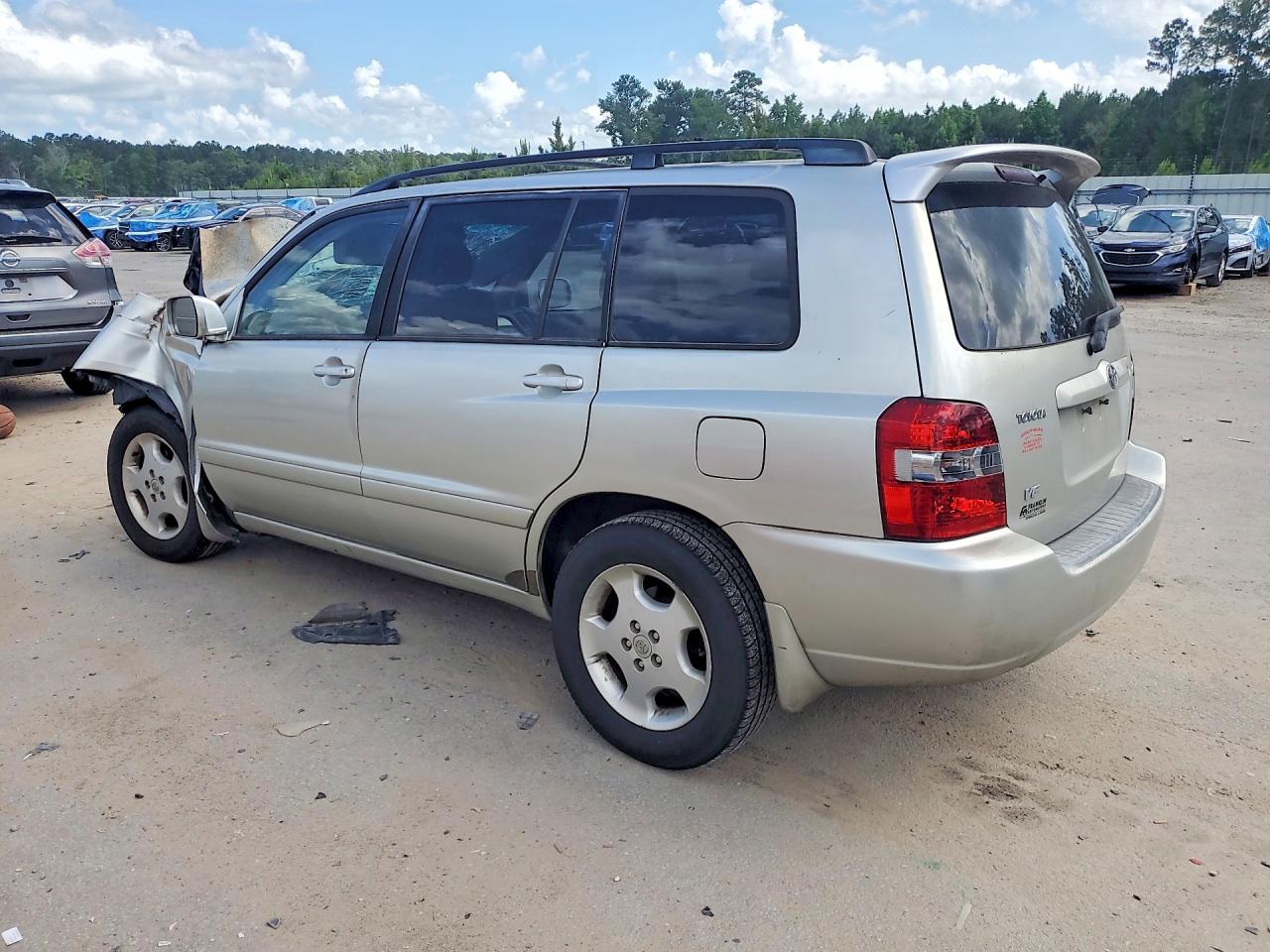 2006 Toyota Highlander Limited Beige vin: JTEDP21A060096782