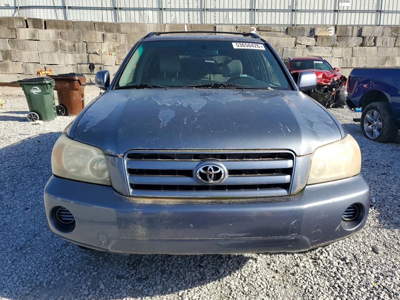 2006 Toyota Highlander Limited Blue vin: JTEDP21A060098337