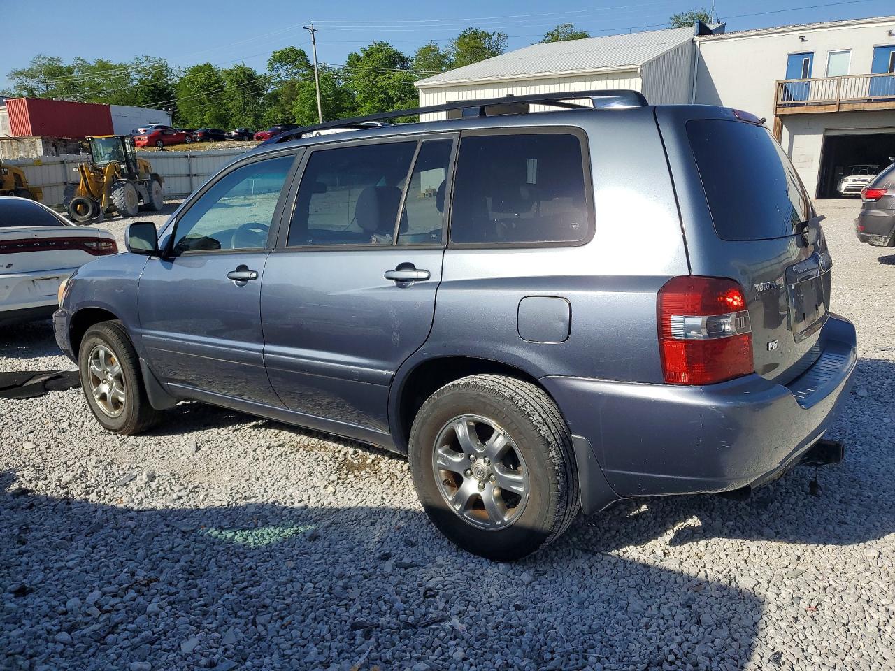 2006 Toyota Highlander Limited Blue vin: JTEDP21A060098337