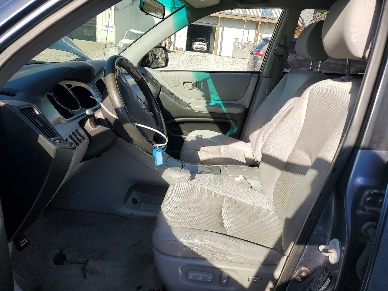 2006 Toyota Highlander Limited Blue vin: JTEDP21A060098337