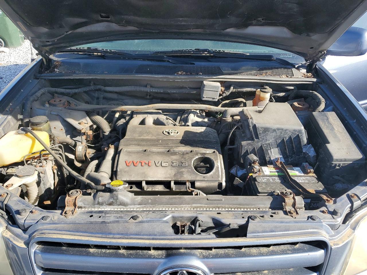 2006 Toyota Highlander Limited Blue vin: JTEDP21A060098337