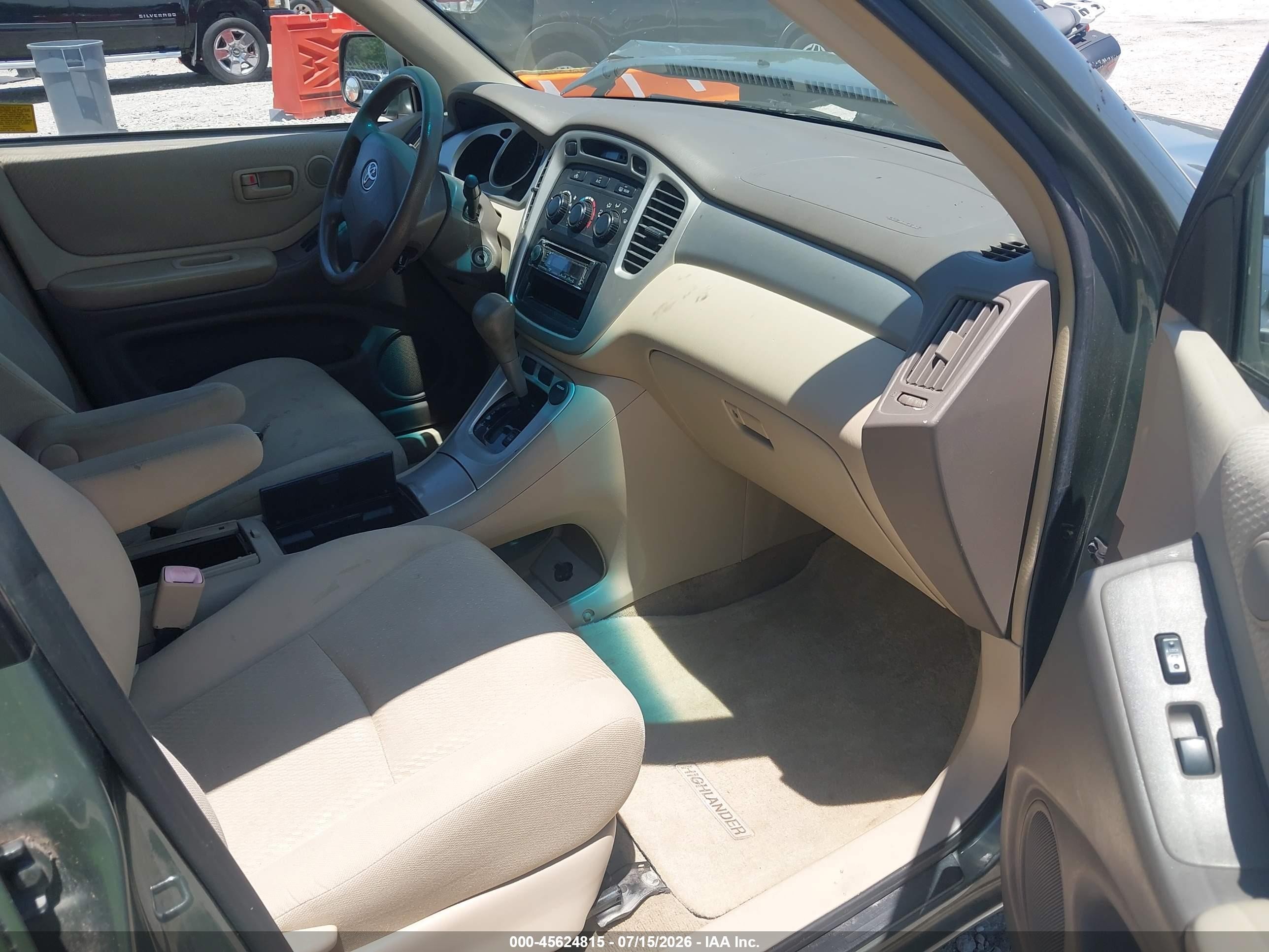 2006 Toyota Highlander V6 Gray vin: JTEDP21A060116450