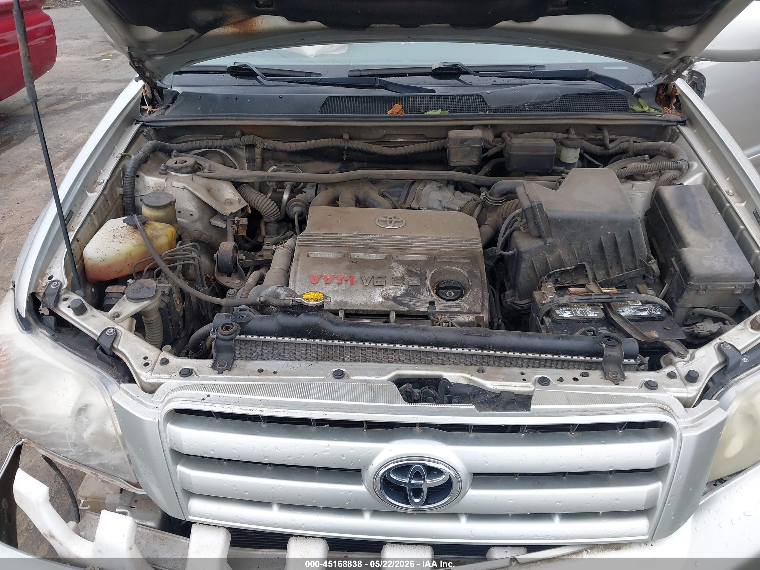 2006 Toyota Highlander Limited V6 Серебряный vin: JTEDP21A060125097
