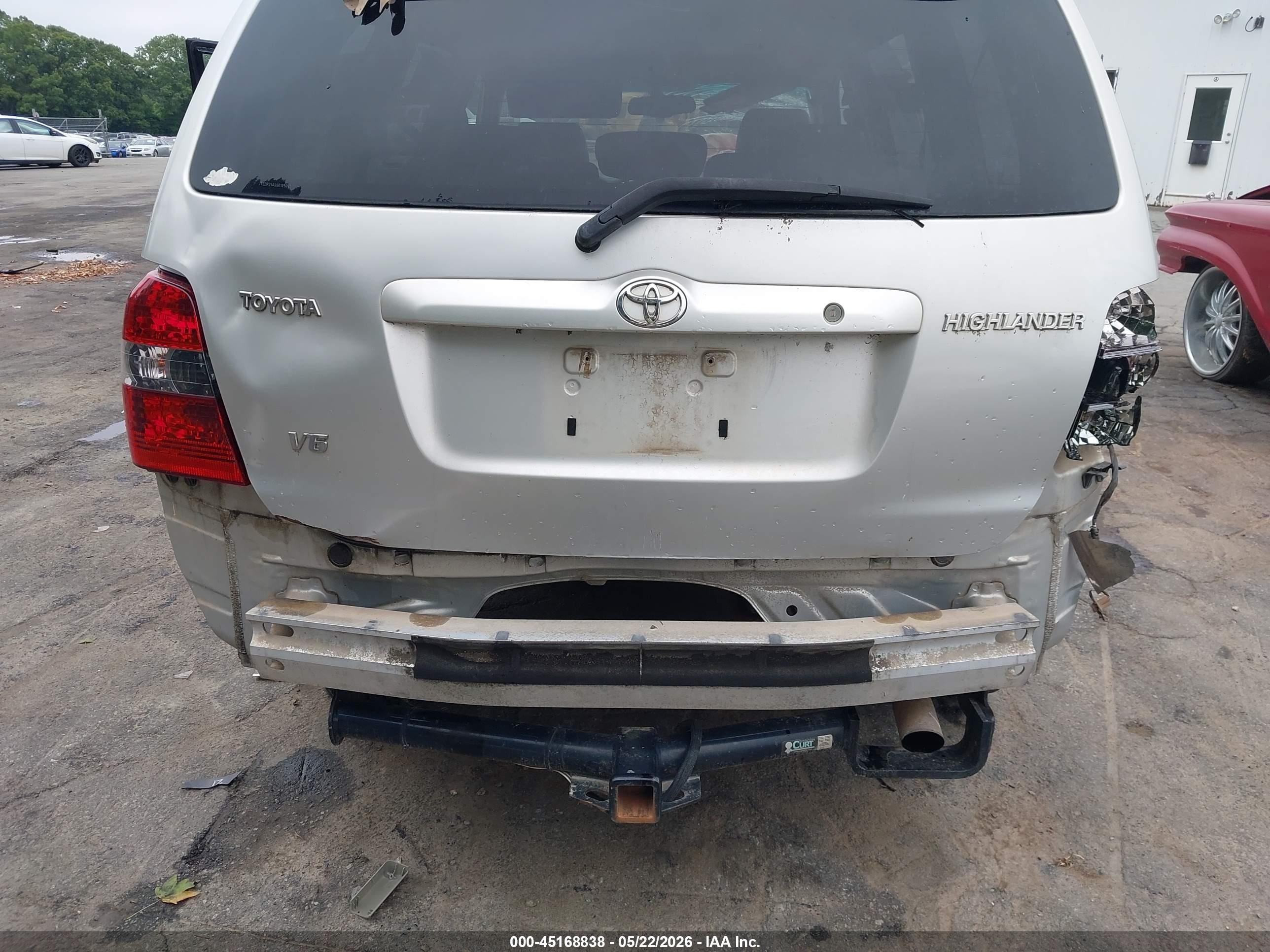2006 Toyota Highlander Limited V6 Серебряный vin: JTEDP21A060125097