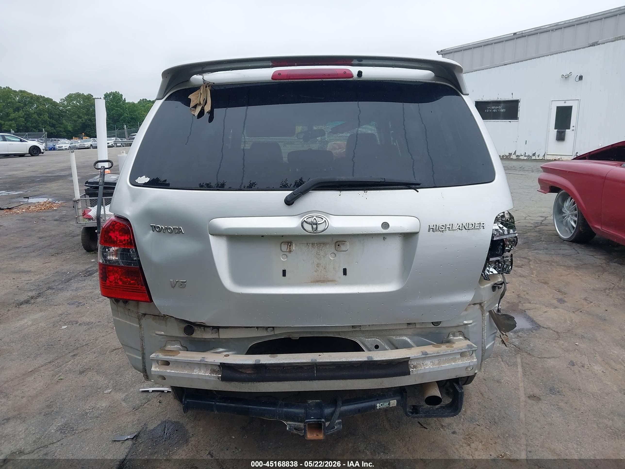 2006 Toyota Highlander Limited V6 Серебряный vin: JTEDP21A060125097