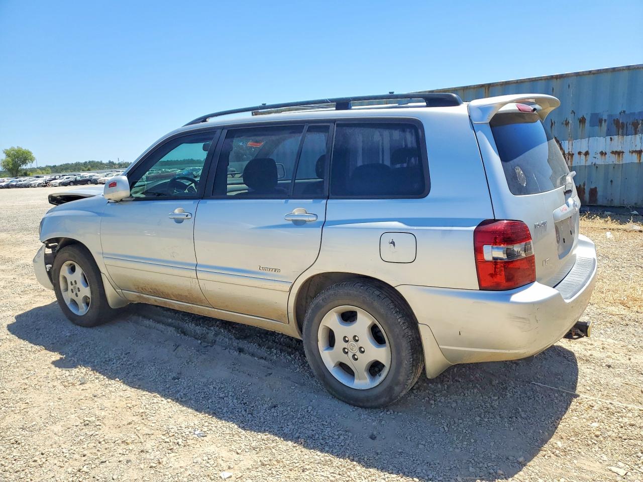 2007 Toyota Highlander Limited Silver vin: JTEDP21A070145819