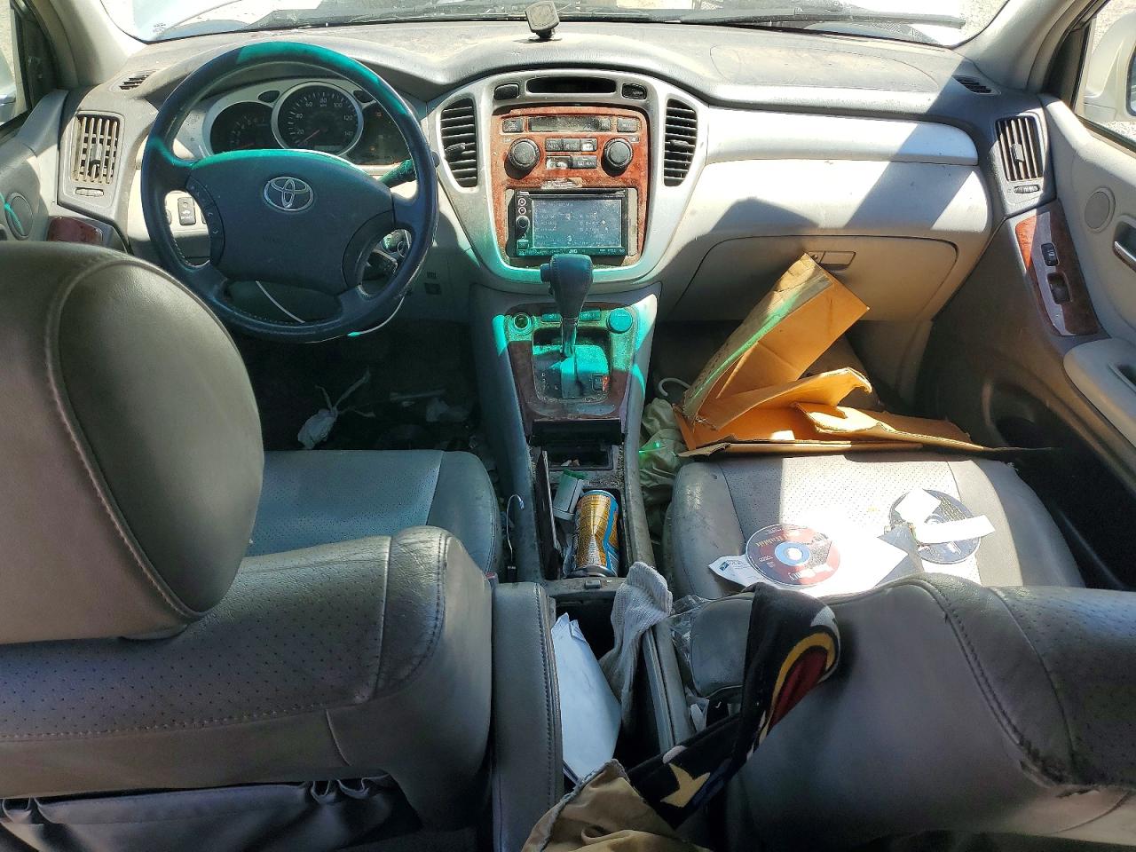 2007 Toyota Highlander Limited Silver vin: JTEDP21A070145819