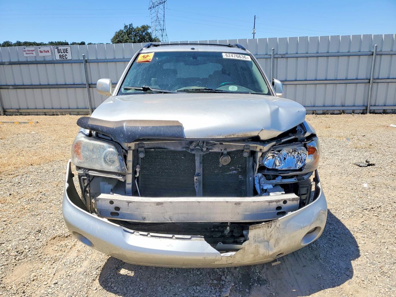 2007 Toyota Highlander Limited Silver vin: JTEDP21A070145819